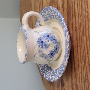Ceramic cup and saucer